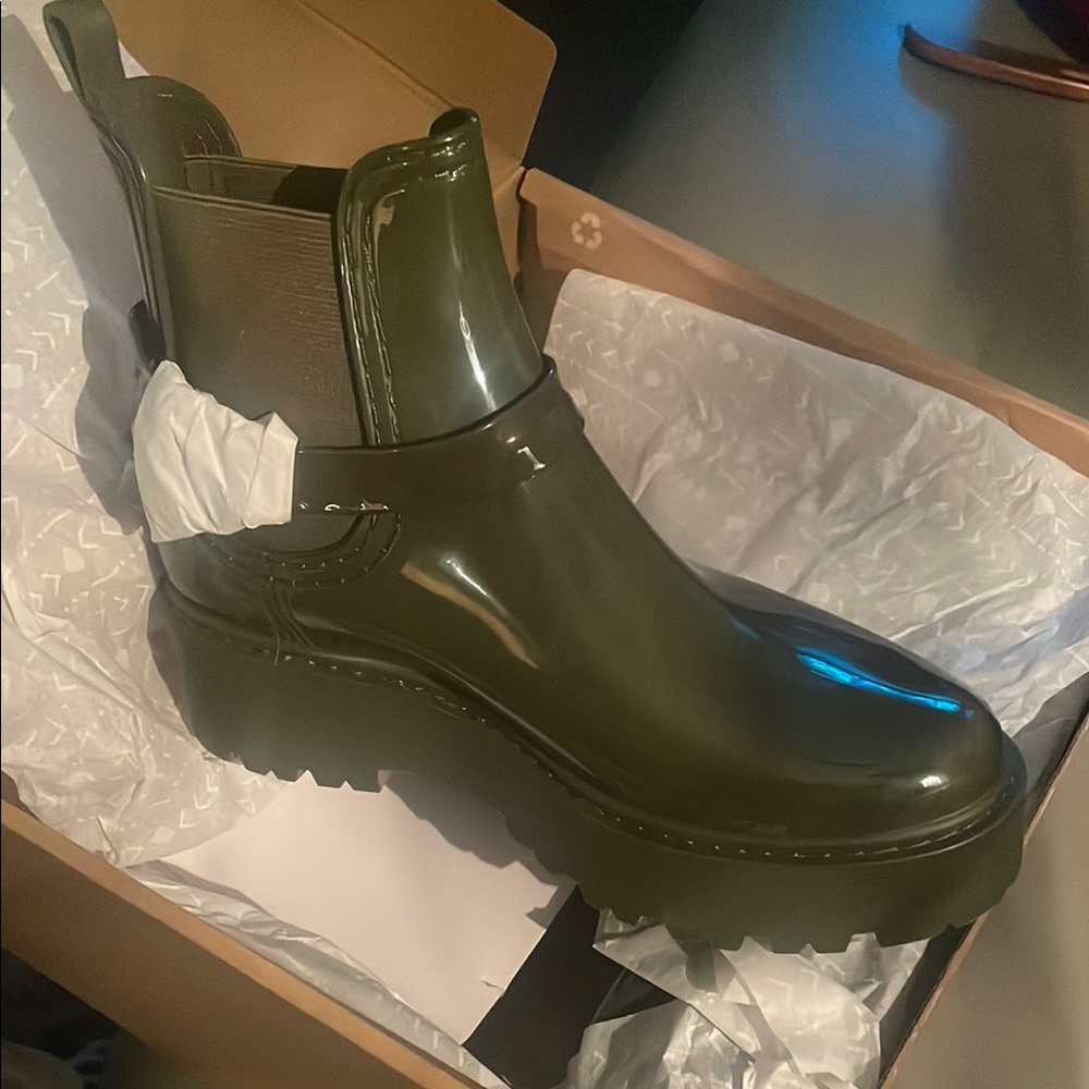 Zodiac Army Green Combat Boots